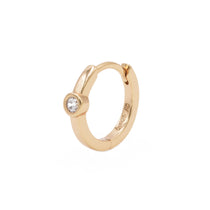 Ohrring Gemma (12mm) - Champagnergold (vergoldet)