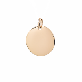 Collier personnalisé Joana (20mm) - Doré champagne