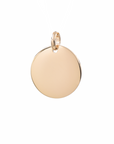 Pendentif personnalisé Joana (20mm) - Doré champagne