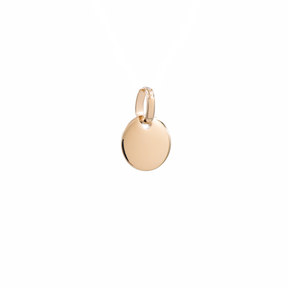 Pendentif personnalisé Joana (10mm) - Doré champagne