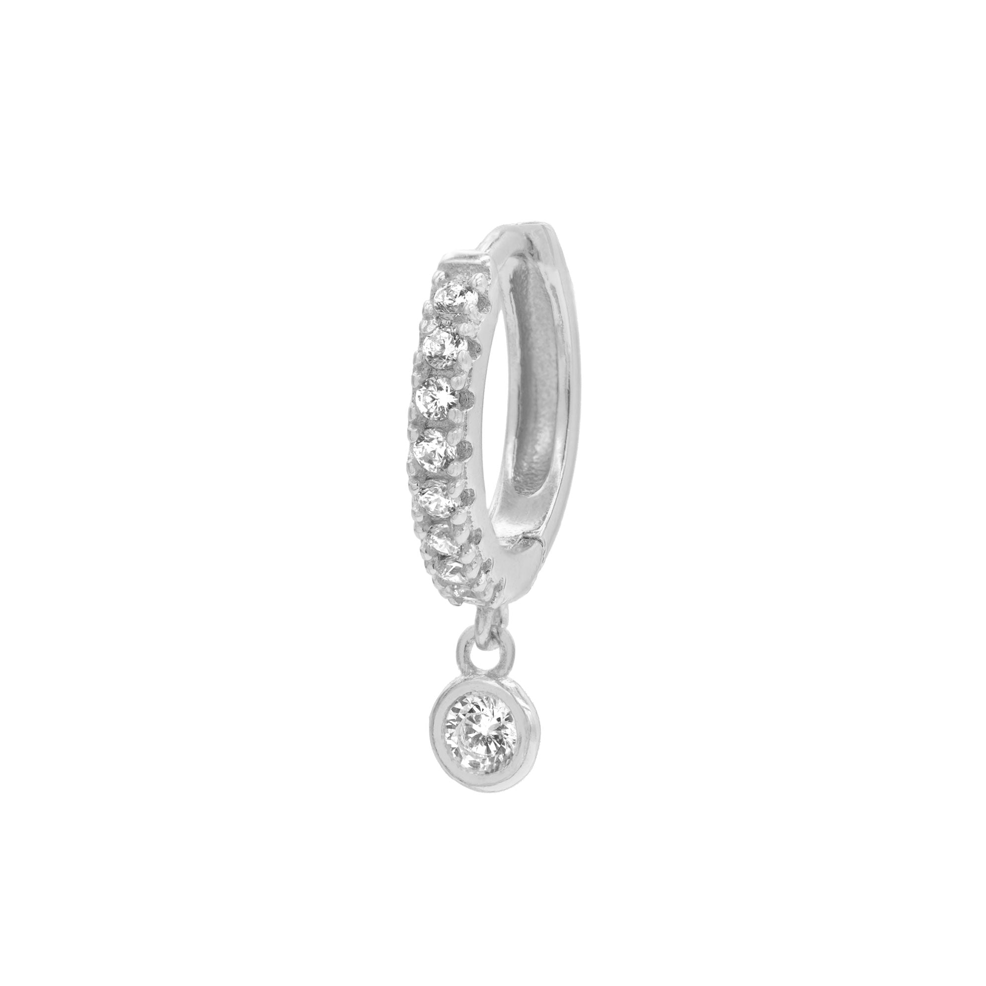 Boucle d&#39;oreille Miriam - Argent